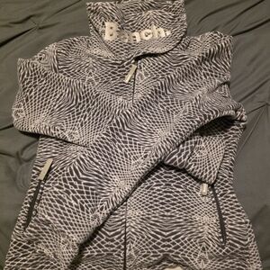 Bench Black and White Patterned Jacket